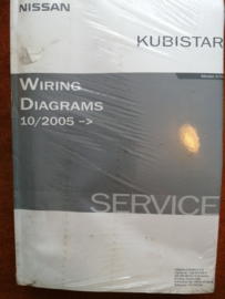 Wiring diagrams Model X76 Nissan Kubistar WD5E-0X76E0E