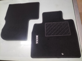 Floor mat set Nissan Micra K13 KE745-1H051 Original