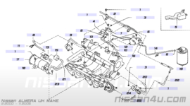 Vacuümslang QG15DE/QG18DE Nissan N16/P11/WP11 01993-0115E