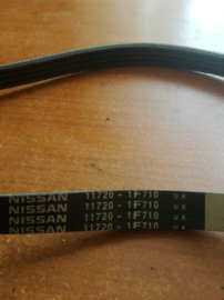 Belt-fan & alternator Nissan Micra K11 11720-1F710 4PK650 Original.