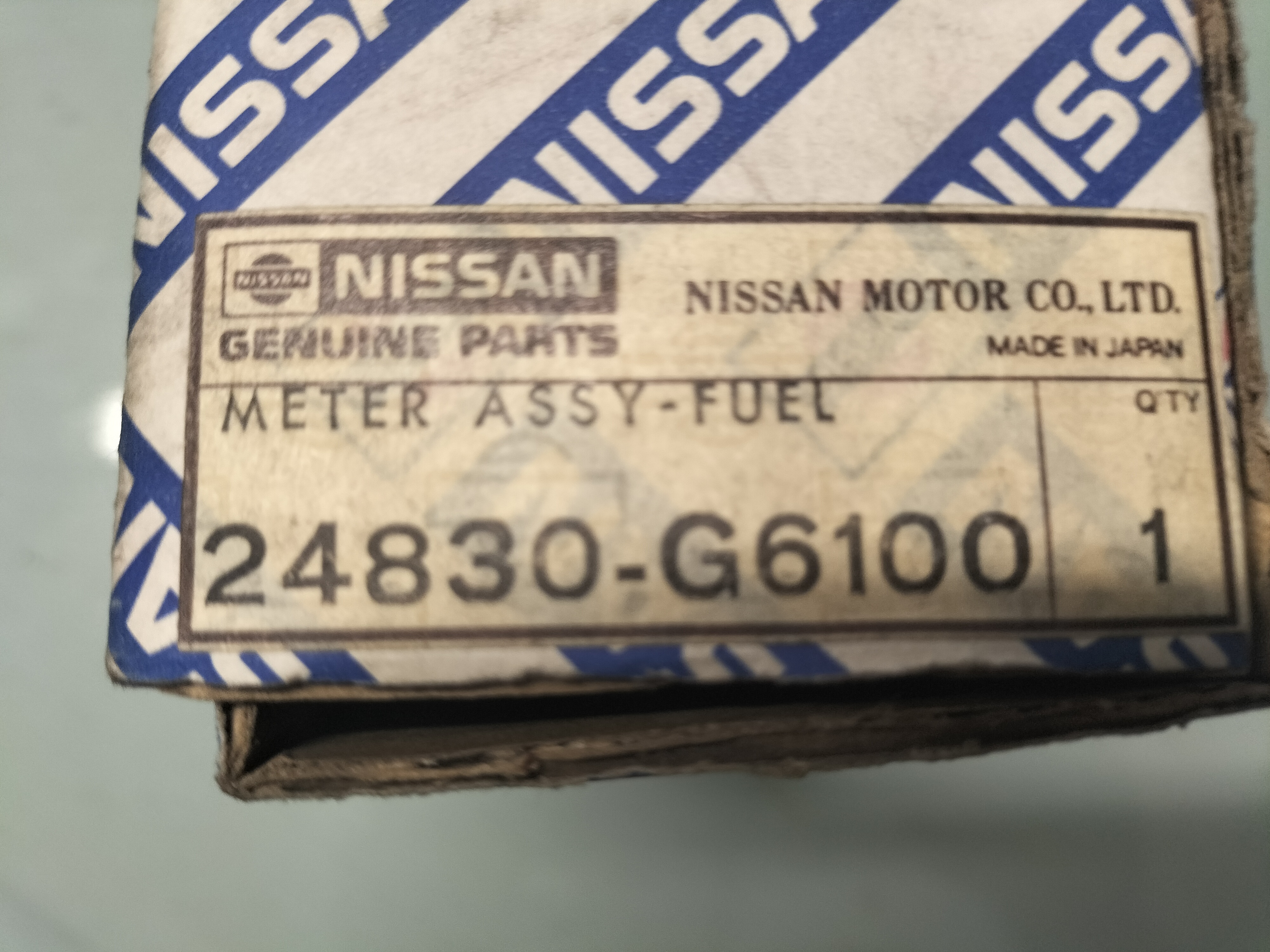 Brandstof- en temperatuurmeter Nissan 24830-G6100 Origineel.