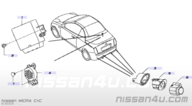Sensor distance bumper-rear Nissan Micra K12/ CK12 28438-BG00A