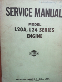 Service manual '' Model L20A, L24 series engine ''