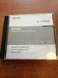 Electronic Service manual '' Model T30 series '' Nissan X-Trail T30 SM4E00-1T30E0E Used part.