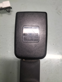 Belt front seat buckle Nissan Primera P12 86842-AV700 Used part.