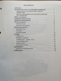 Product bulletin volume 15 '' Nissan Pick-up model D21  introduktie mededeling''