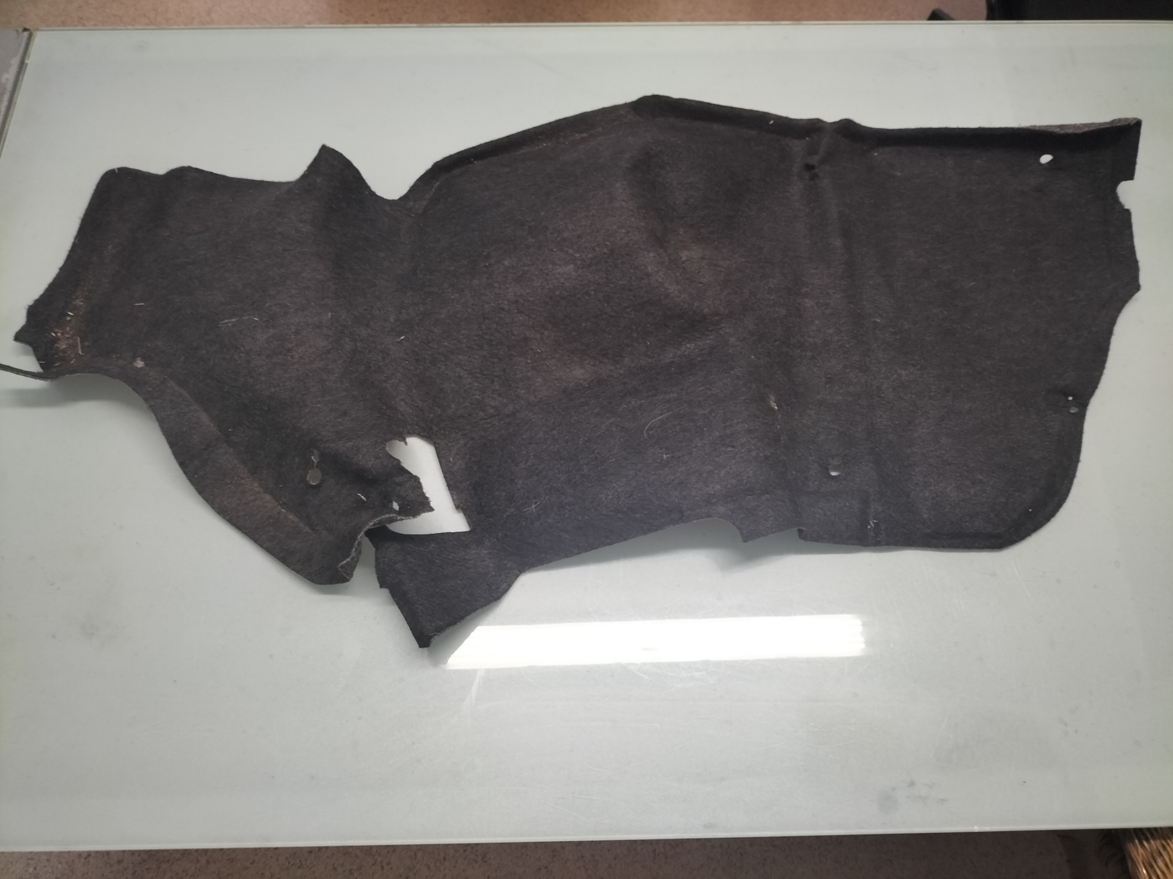 Finisher-luggage side, lower left-hand Nissan Almera N15 84951-2N500 Used part.