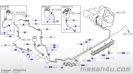 Vacuümslang Nissan Primera P11/ WP11 01993-5298E