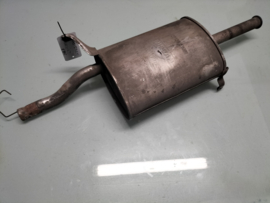 Muffler exhaust main CD17 Nissan Sunny N13 sedan 20100-50A01 Used part.