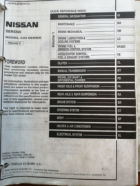 Service manual '' Model C23 series Volume 2 '' Supplement I/ II/ III/ IV SM4E-C23E0E