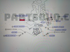 Stelbout dynamo CA-LD-motor Nissan 11942-05E10 B12/ M11/ N13/ T12/ T72/ U11 Gebruikt.