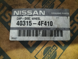 Cap disc-wheel Nissan 40315-4F410 Original