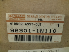 Mirror door, right-hand Nissan 96301-1N110 Original.