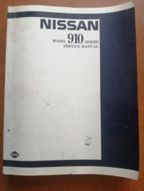 Service manual '' Model 910 series '' SM0E-0910G0 Nissan Bluebird 910