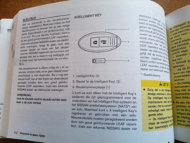 Instructieboekje ''Nissan Leaf ZE0''OM12D-0ZE0E0E