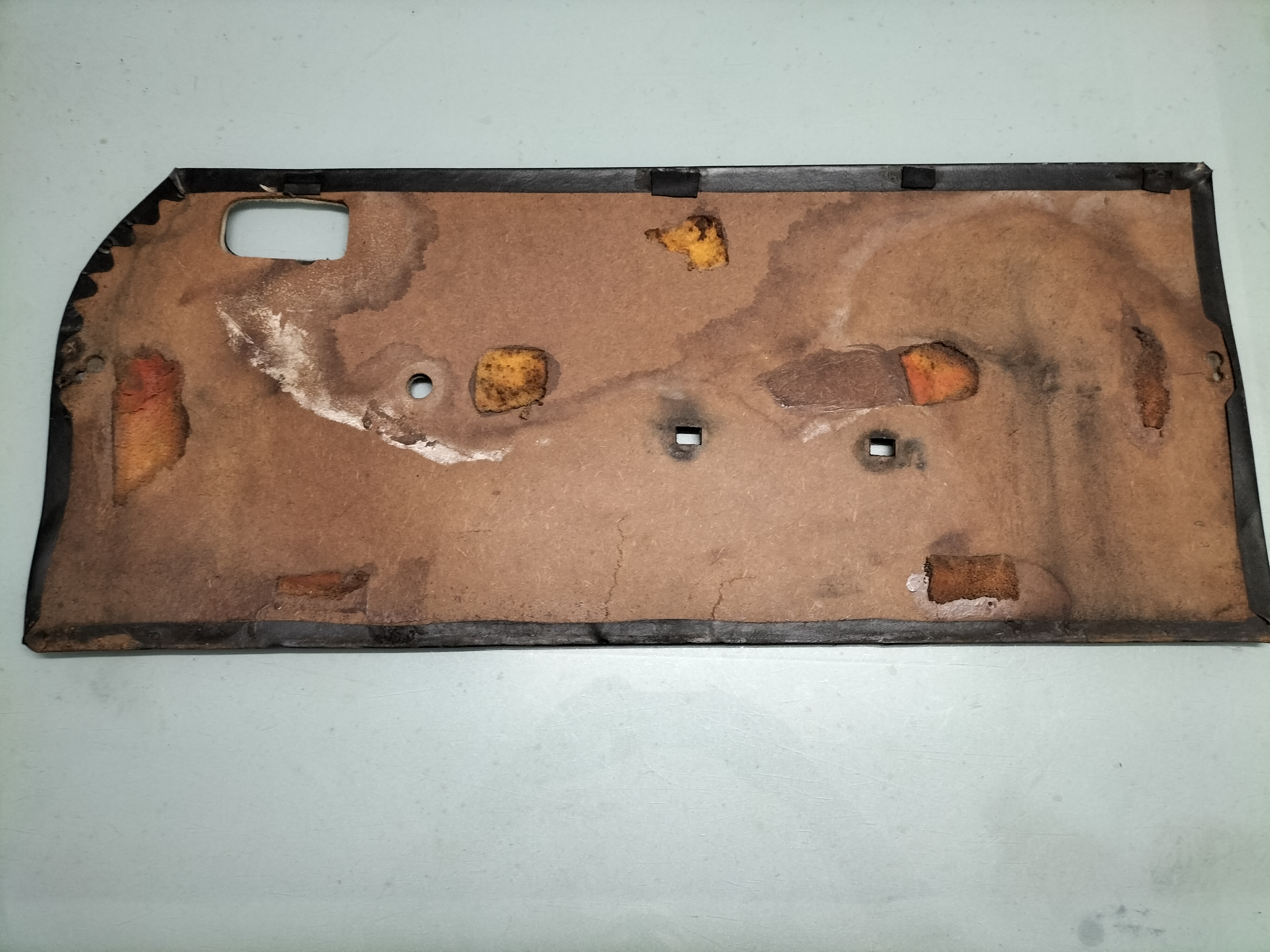 Assy-trimming, front door left-hand Datsun Cherry E10 Wagon/ 2-doors sedan 80901-M0202 Used part.