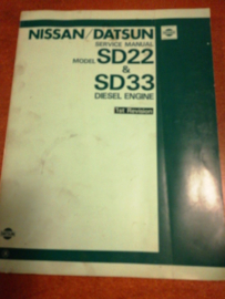 Service manual '' Model SD22 & SD33 diesel Engine '' 1st revision