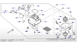 Kachelmotor Nissan Almera N16 27236-BN010 (27200-BN918)