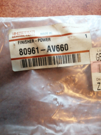 Raambedieningspaneel bestuurderszijde Nissan Primera P12 80961-AV660