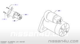 Startmotor K9K Nissan 23300-BN700 K12/ N16 (8200 426 577)