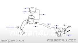 Hoofdkoppelingscilinder Nissan 30610-BN700 N16/ P12