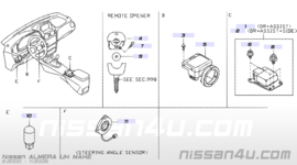 Airbagmodule Nissan Almera N16 B8820-BN91A (98820-BN91A) (0 285 001 638) Gebruikt