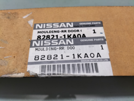 Moulding-rear door outside Nissan 82821-1KA0A Original