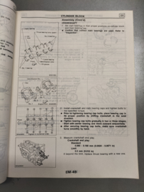 Service manual '' Model B12 and N13 series Supplement IV '' Nissan Sunny B12 / Nissan Sunny N13 '' SM9E-N3BSG0 Used part.