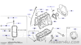 Klep-oliedrukregelaar Nissan 15241-01M0A