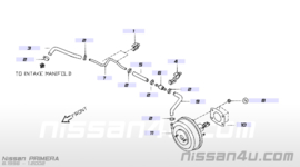 Leiding hoofdremcilinder Nissan Primera P11 47401-2J310