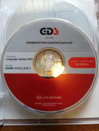 KIA GDS VE Language update DVD (ver.E-K-03-07-0000) GHDM-12121L-07A-1 + GHDM-12121L-07A-2 + GHDM-12121-07A-3