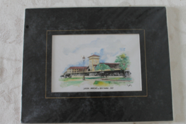 foto's  van beroemde gebouwen in Viet Nam in de jaren negentien