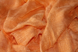 oranje banen cashmere sjaal