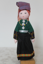 Beelden - popje  van de vrouwen in de bergen north -west  VietNam