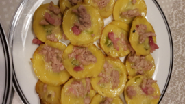 Vietnamese poffertjes (Banh khot).