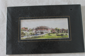 foto's  van beroemde gebouwen in Viet Nam in de jaren negentien