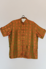 Zijden Lounge Set – Uniseks (Shirt & Broek)maat  S- M- L -XXl