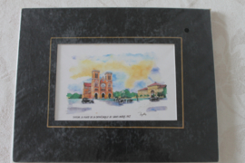 foto's  van beroemde gebouwen in Viet Nam in de jaren negentien