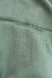 Mooie tweekleurige groene cashmere sjaal