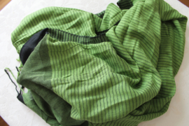 Groene gestreepte sjaal