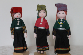 Beelden - popje  van de vrouwen in de bergen north -west  VietNam