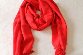 Fuchsiarode cashmere sjaal