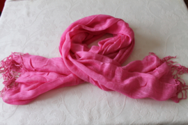 Roze  cashmere sjaal