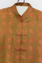 Zijden Lounge Set – Uniseks (Shirt & Broek)maat  S- M- L -XXl