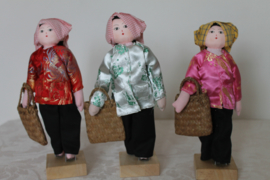 De beelden van vrouwen in het zuiden van Vietnam