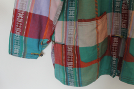 Gestreepte T-shirt met lange mouwen, wijde model , grote maat voor manen