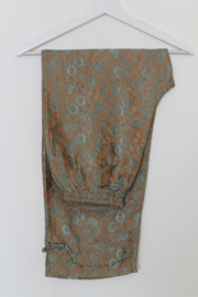 Zijden Lounge Set – Uniseks (Shirt & Broek)Grijs, maat  S- M- L -XXl