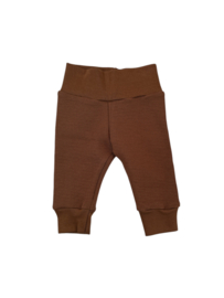 Broek Wafel Donker Bruin