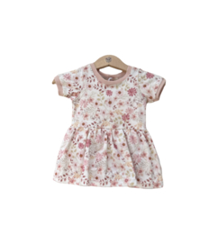 Bodysuit dress flower pink