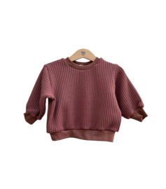 Sweater Cable Mauve